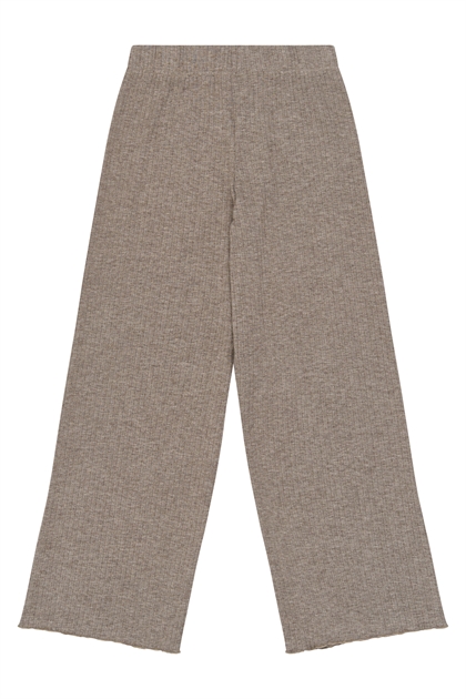 The New Wide Pants Veeta - Taupe Gray